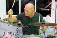 Drummer with Our Mobile Disco In Stafford
