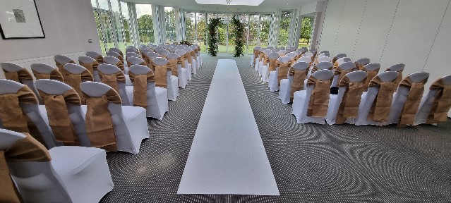 Chair covers in Edgbaston event Decorations chair covers